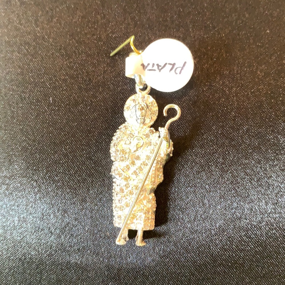 Silver St Jude charm